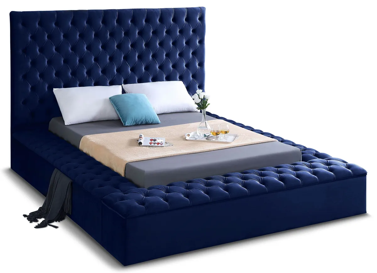 Bliss - Full Bed - Navy