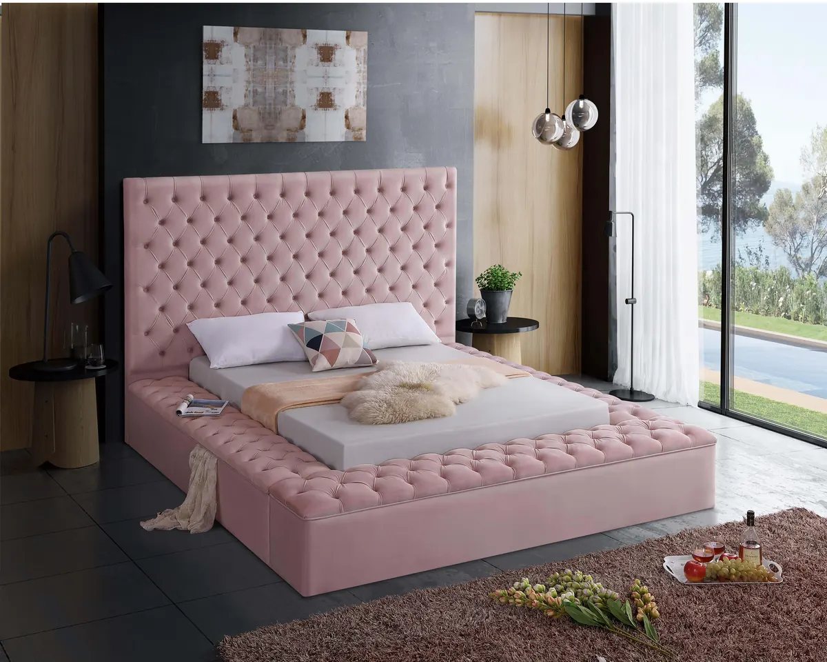 Bliss - Queen Bed - Pink