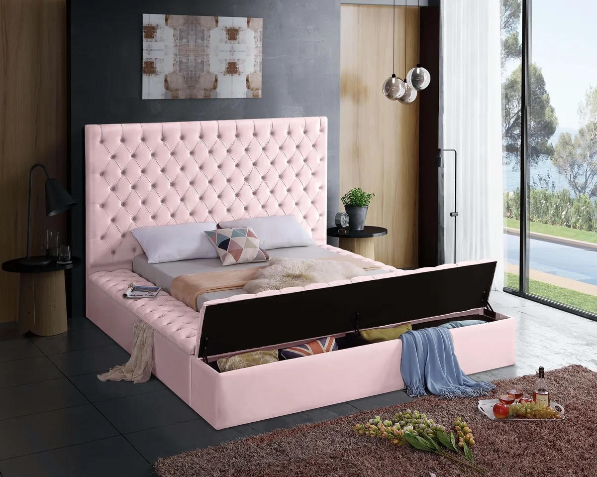 Bliss - Queen Bed - Pink