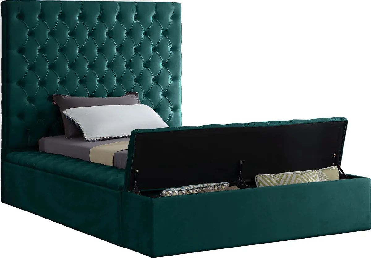 Bliss - Twin Bed - Green - View 2