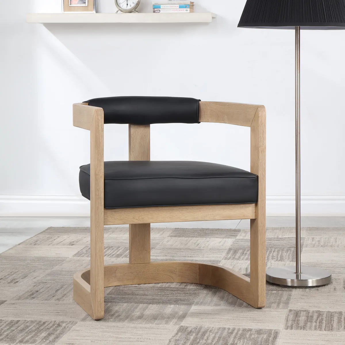Manchester - Dining Chair - Black - View 2