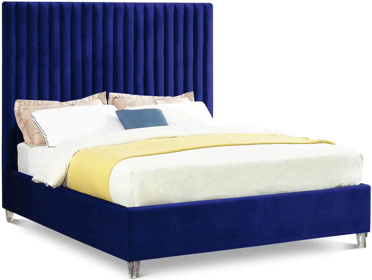 Candace - Queen Bed - Navy