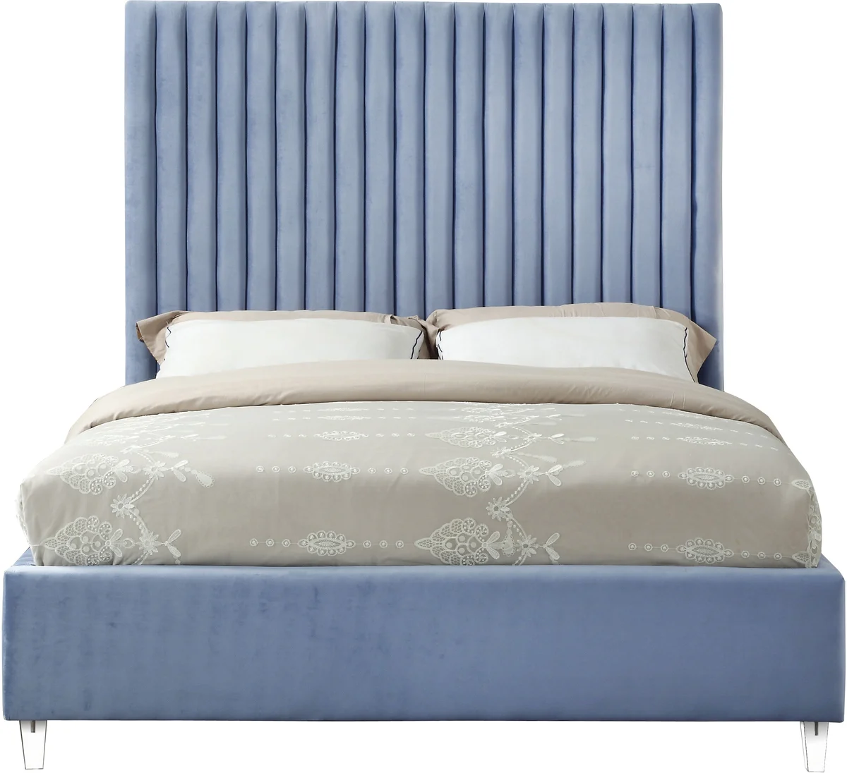 Candace - Full Bed - Sky Blue - View 2