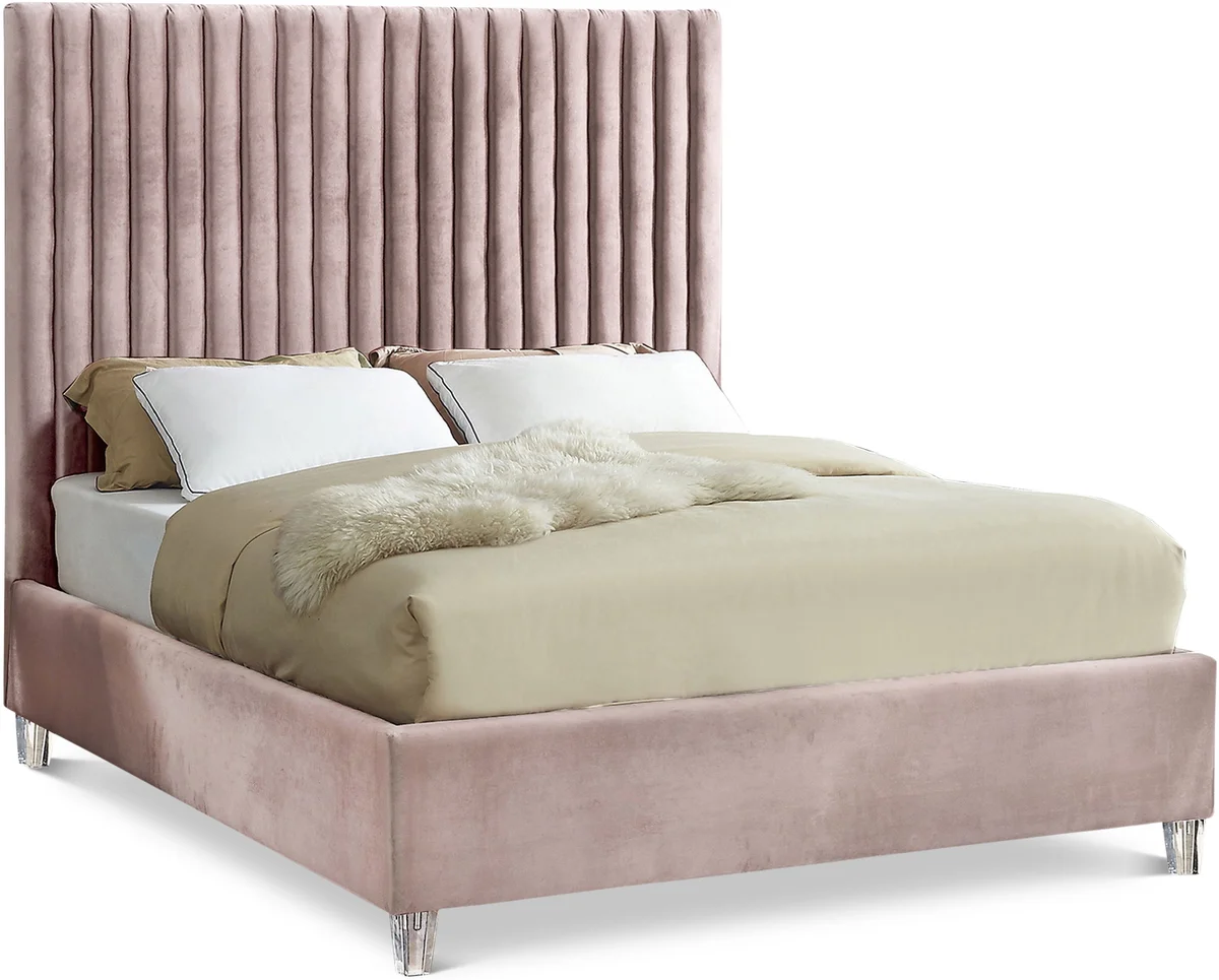 Candace - King Bed - Pink