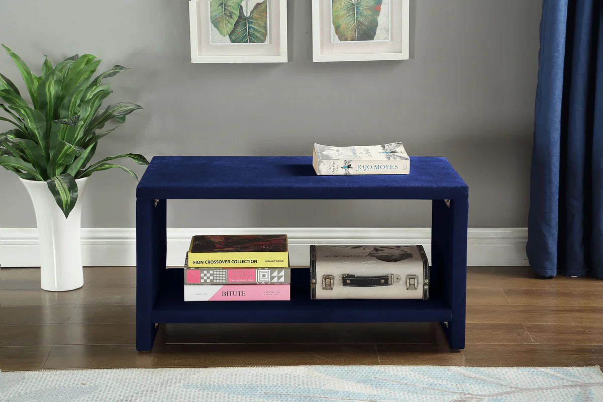 Cleo - Night Stand - Navy