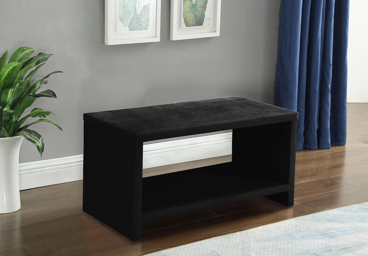 Cleo - Night Stand - Black - View 2
