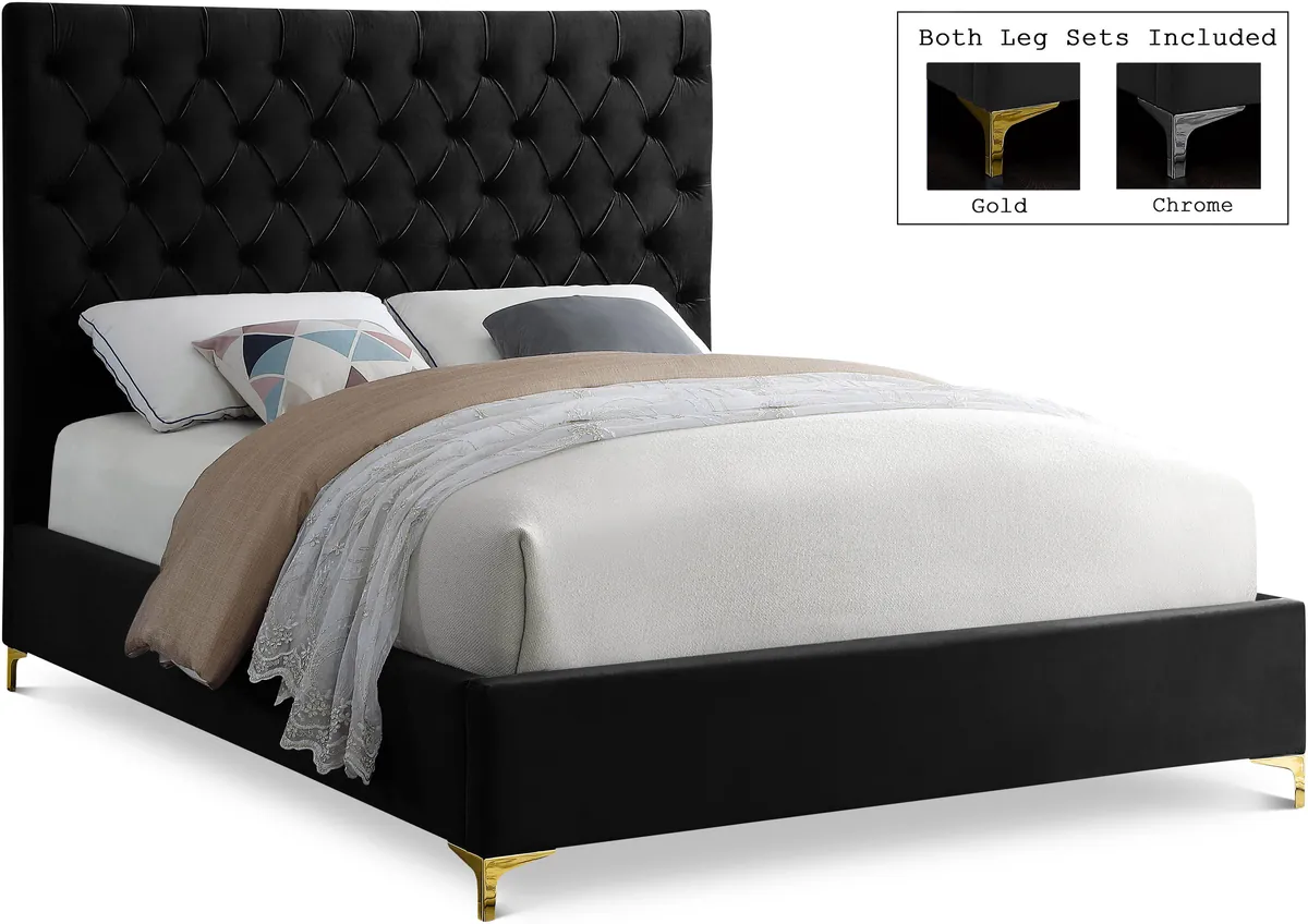 Cruz - Queen Bed - Black
