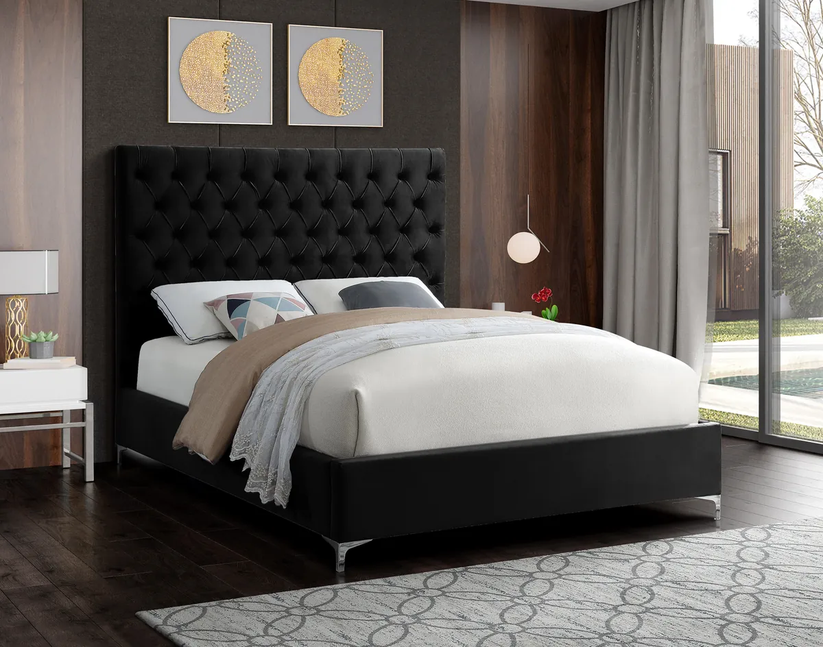 Cruz - Queen Bed - Black