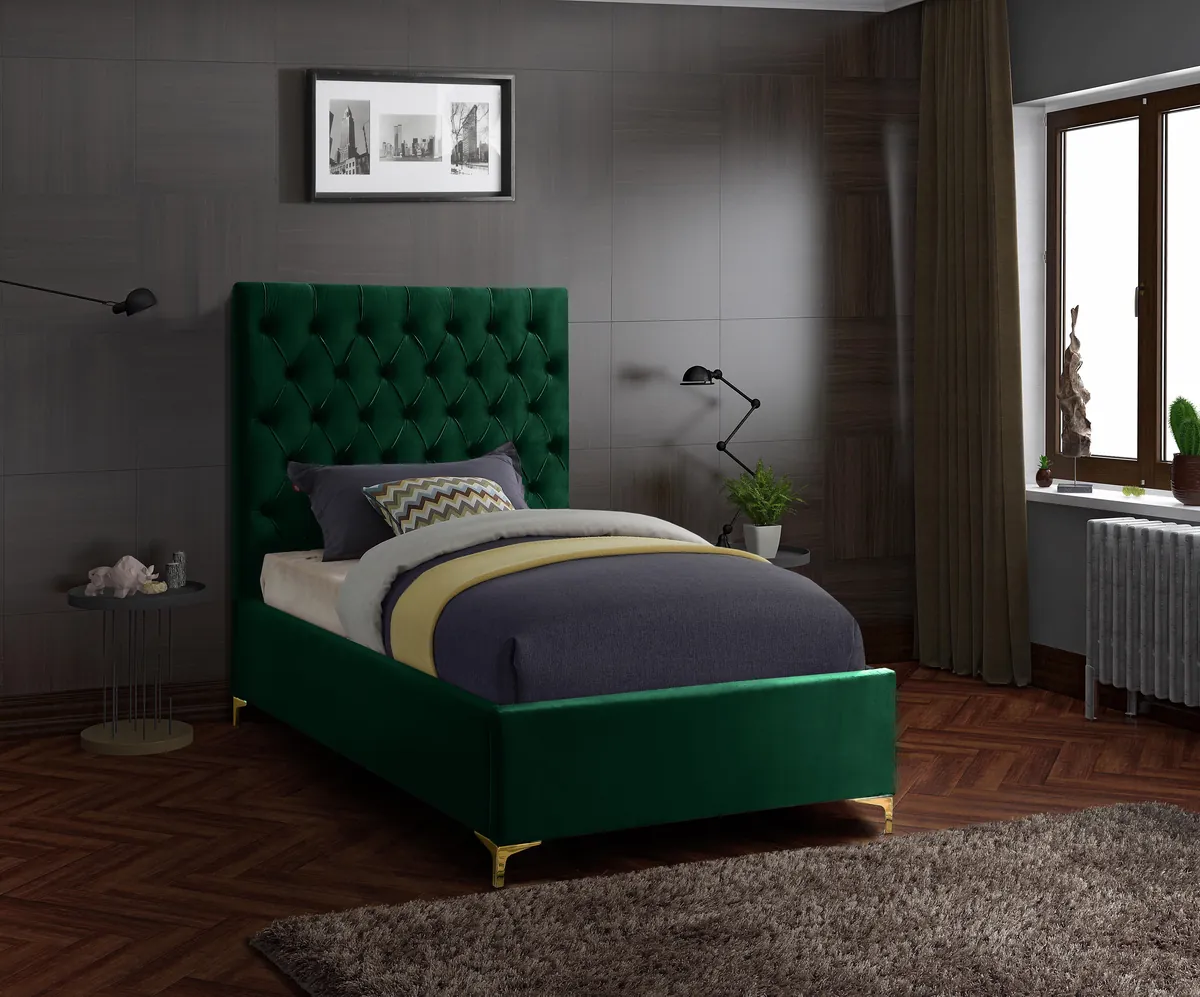 Cruz - Twin Bed - Green