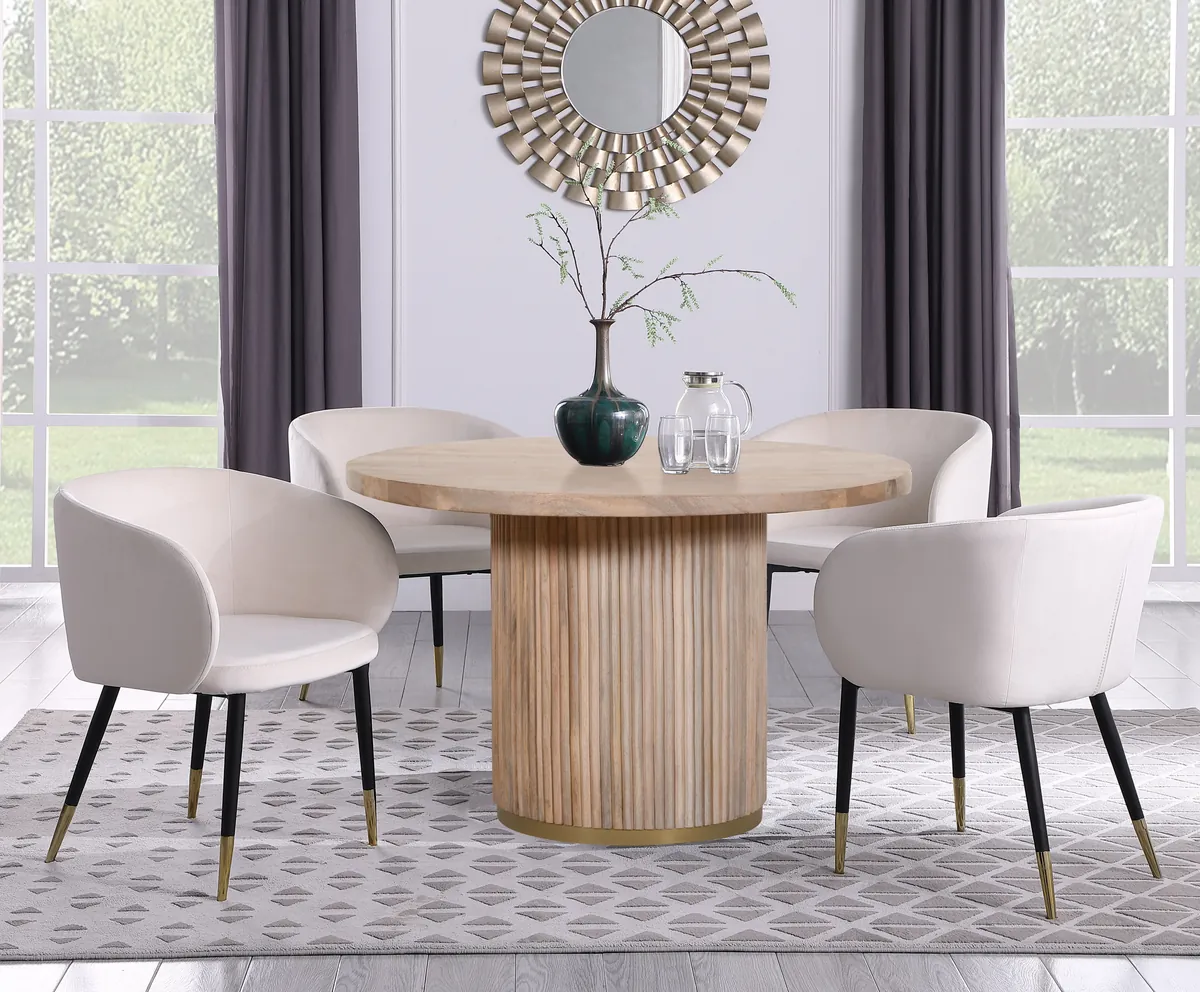 Oakhill - Dining Table - Natural - Wood - View 2