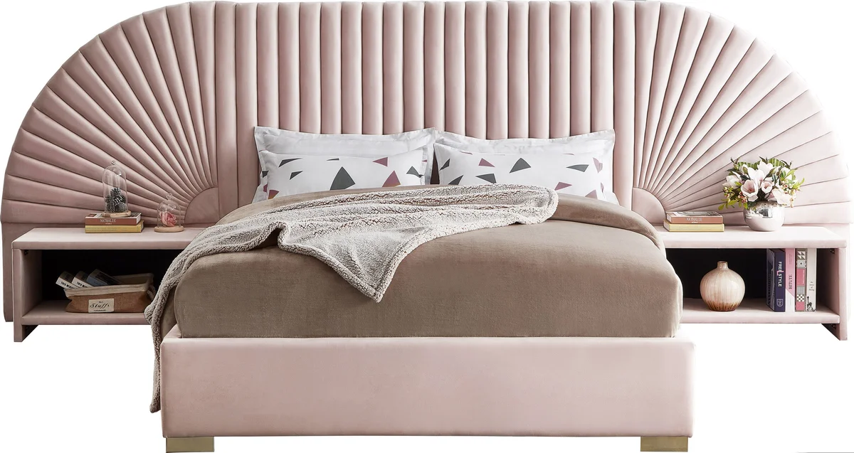 Cleo - Queen Bed - Pink