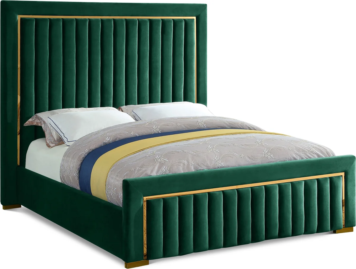 Dolce - Queen Bed - Green