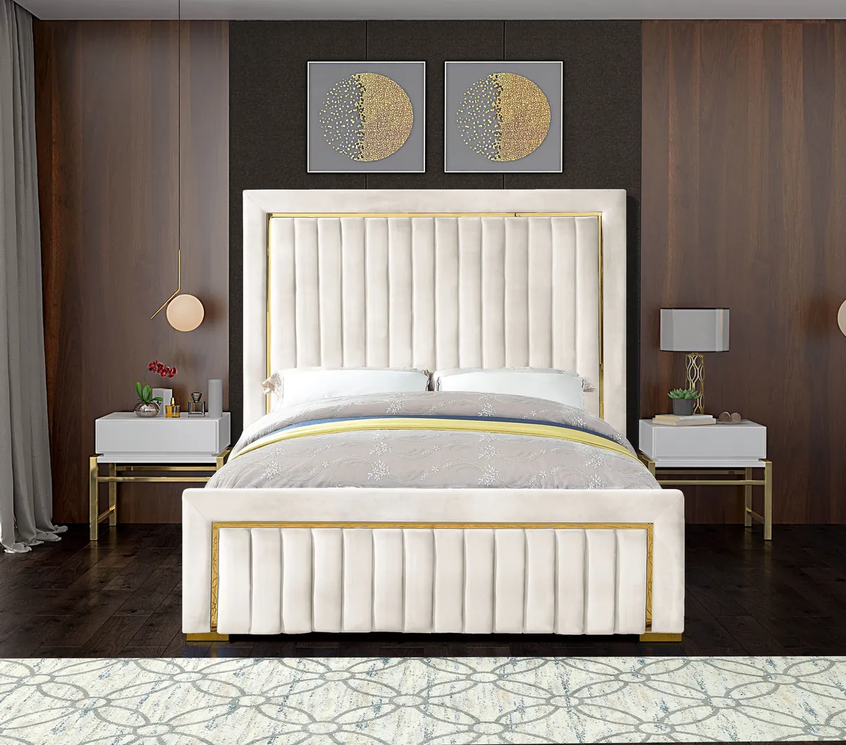 Dolce - Queen Bed - Cream