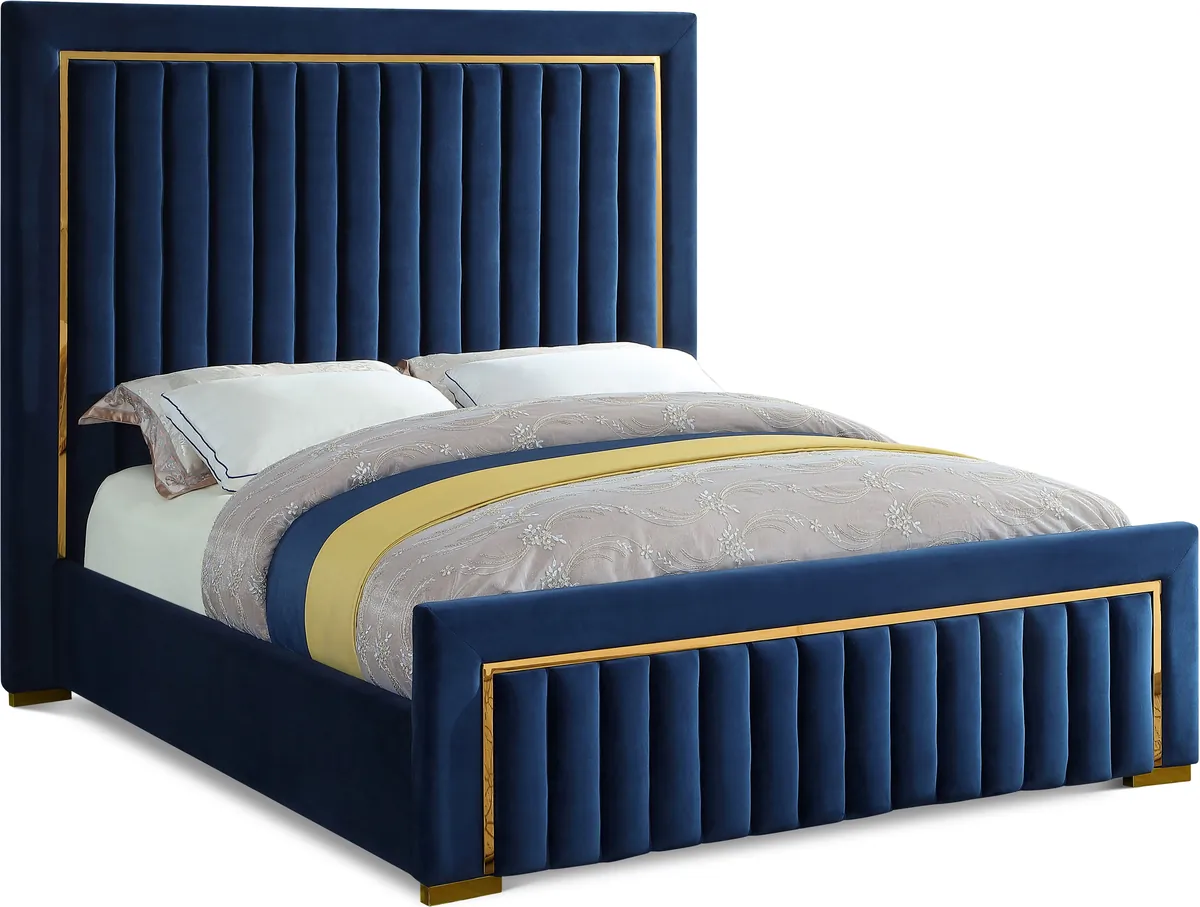 Dolce - King Bed - Navy