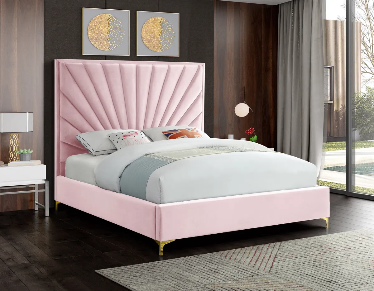 Eclipse - King Bed - Pink