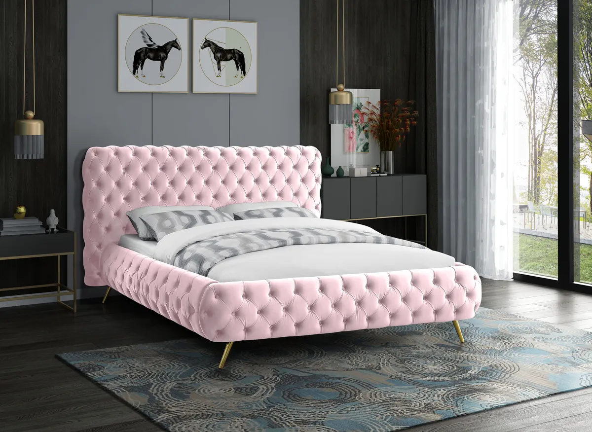 Delano - King Bed - Pink - View 2