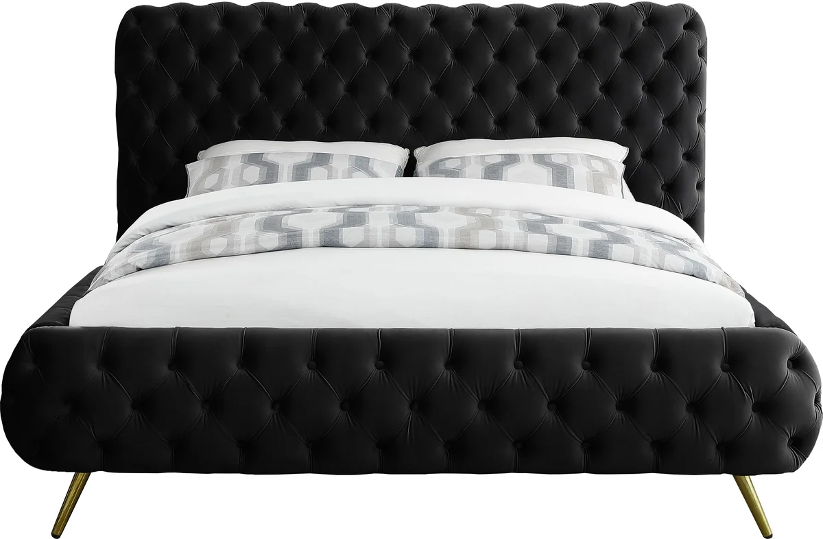 Delano - Queen Bed - Black
