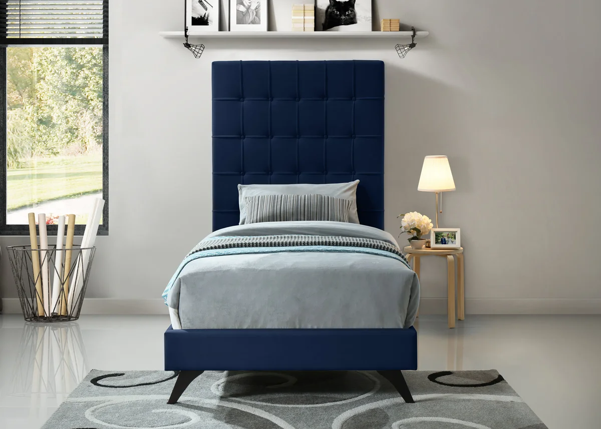 Elly - Twin Bed - Navy