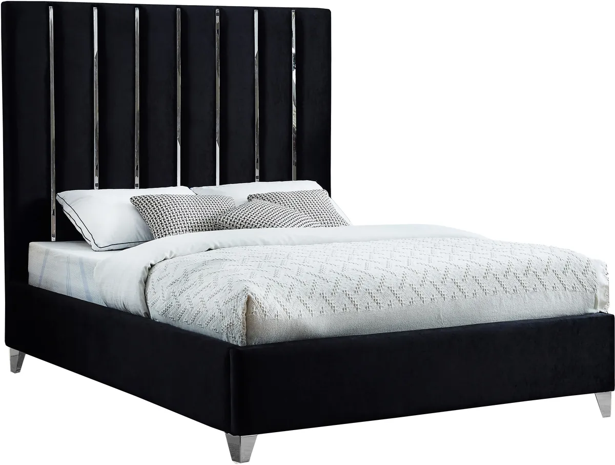 Enzo - King Bed - Black - View 2