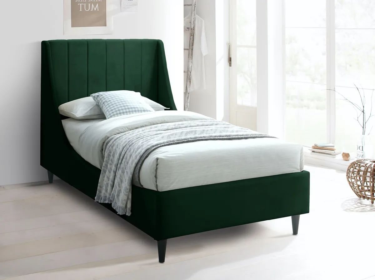 Eva - Twin Bed - Green - View 2