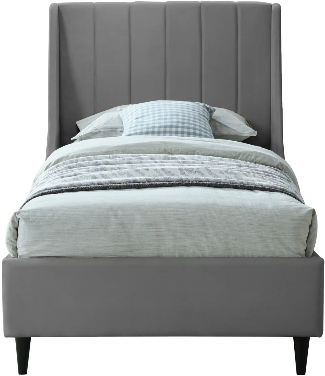 Eva - Twin Bed - Gray