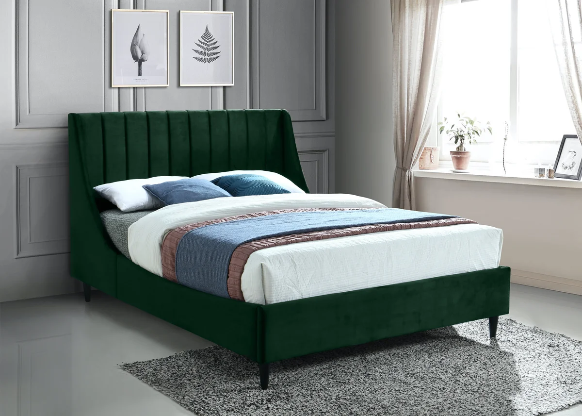 Eva - King Bed - Green - View 2