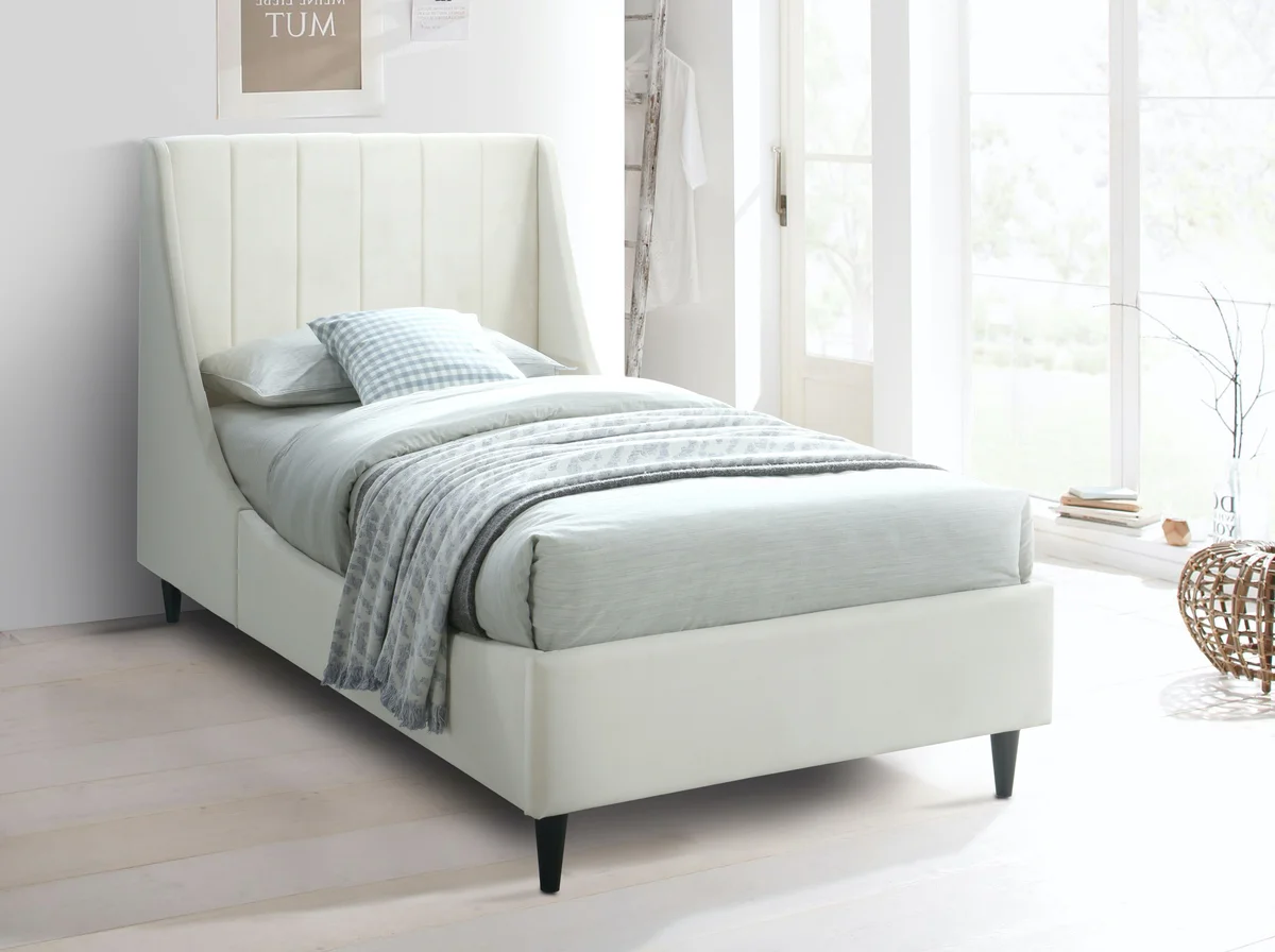 Eva - Twin Bed - Cream - View 2