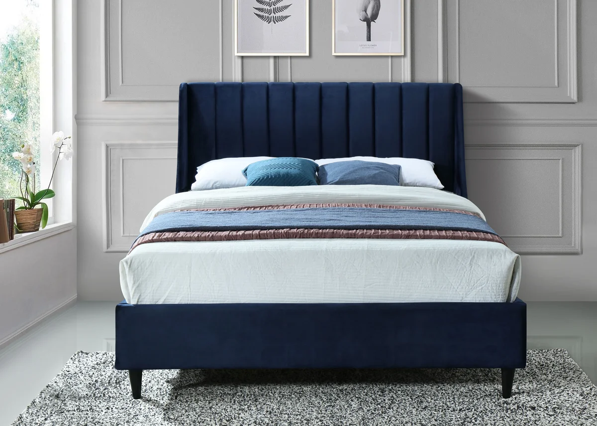 Eva - Full Bed - Navy