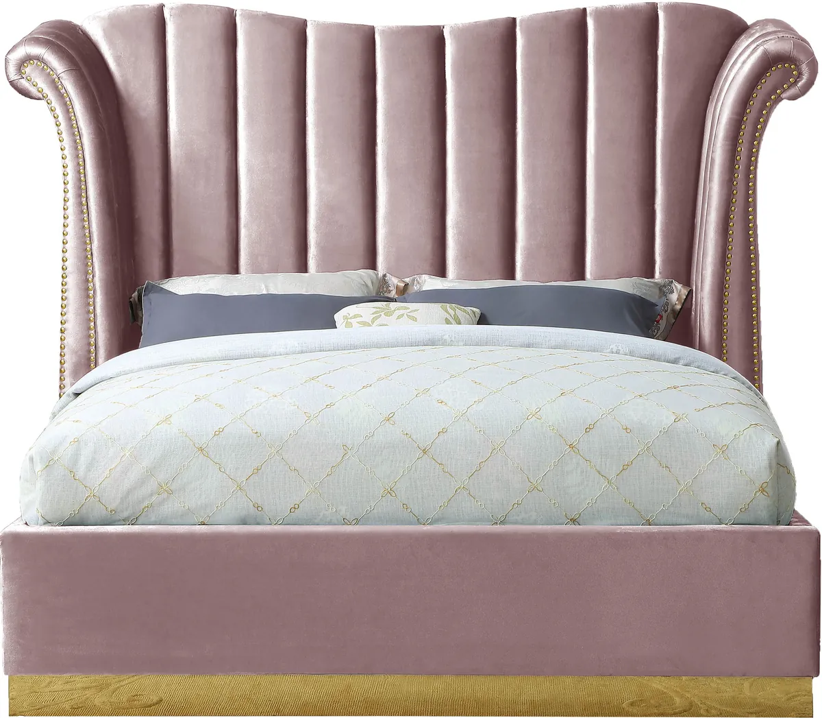 Flora - Queen Bed - Pink