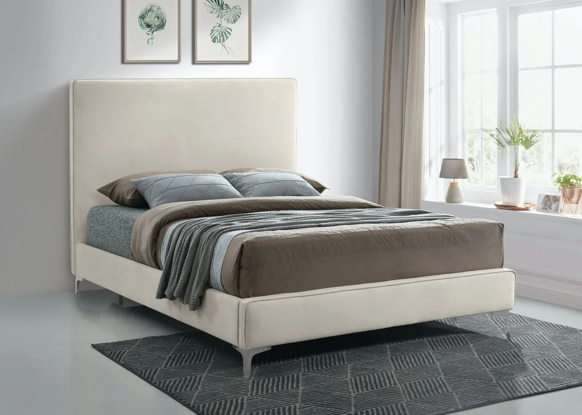 Geri - Queen Bed - Cream