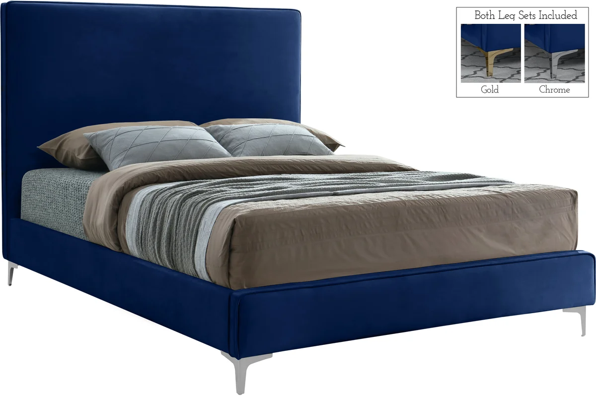 Geri - Full Bed - Navy - View 2