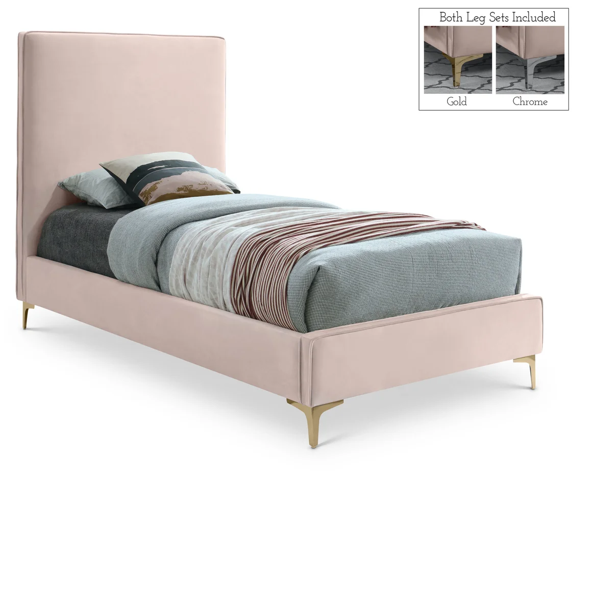 Geri - Twin Bed - Pink