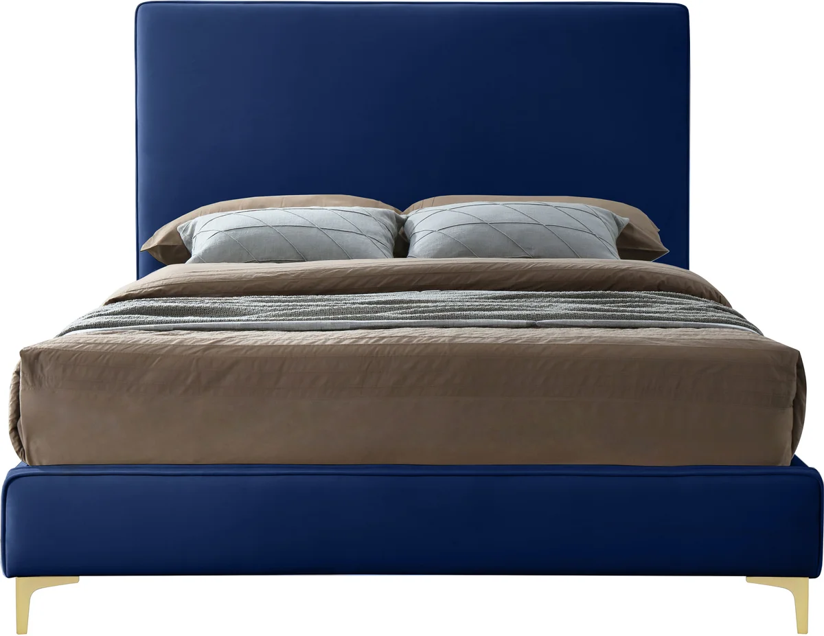 Geri - Queen Bed - Navy