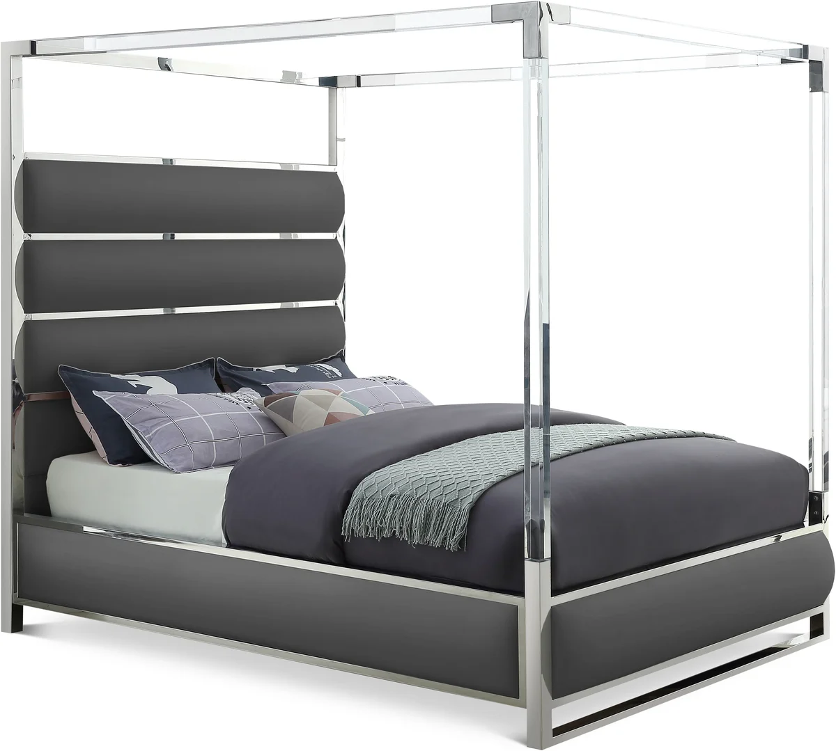 Encore - Queen Bed - Gray