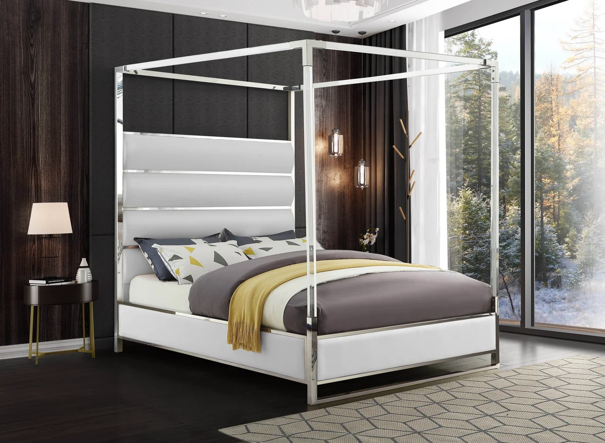 Encore - Queen Bed - White - View 2