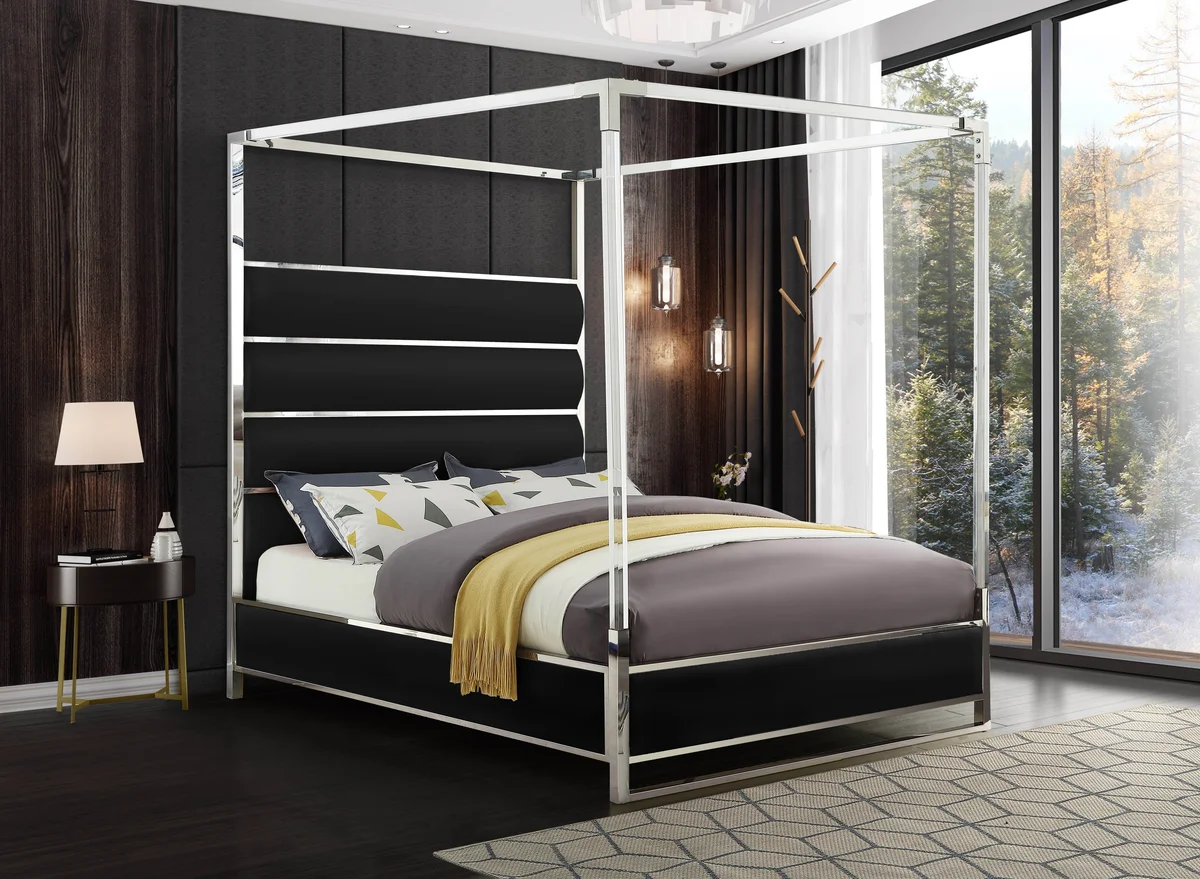Encore - Queen Bed - Black - View 2