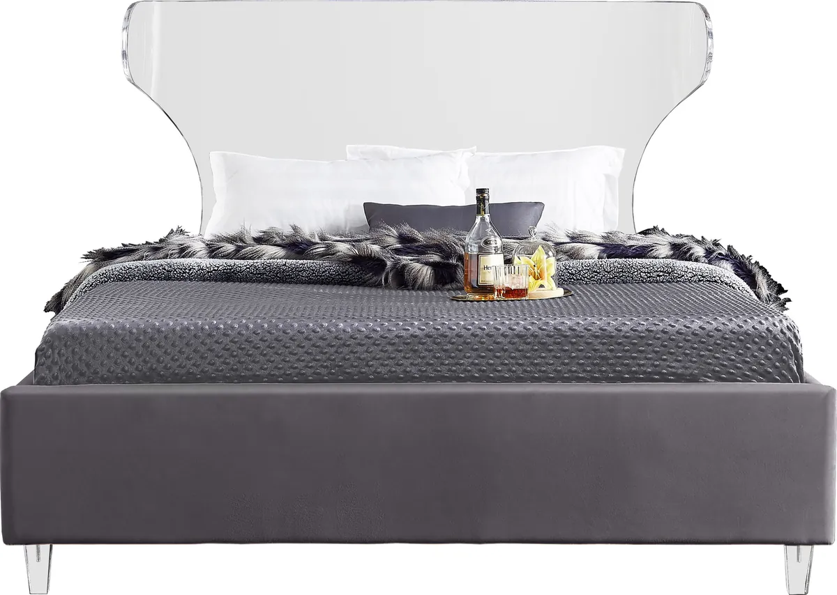 Ghost - Queen Bed - Gray