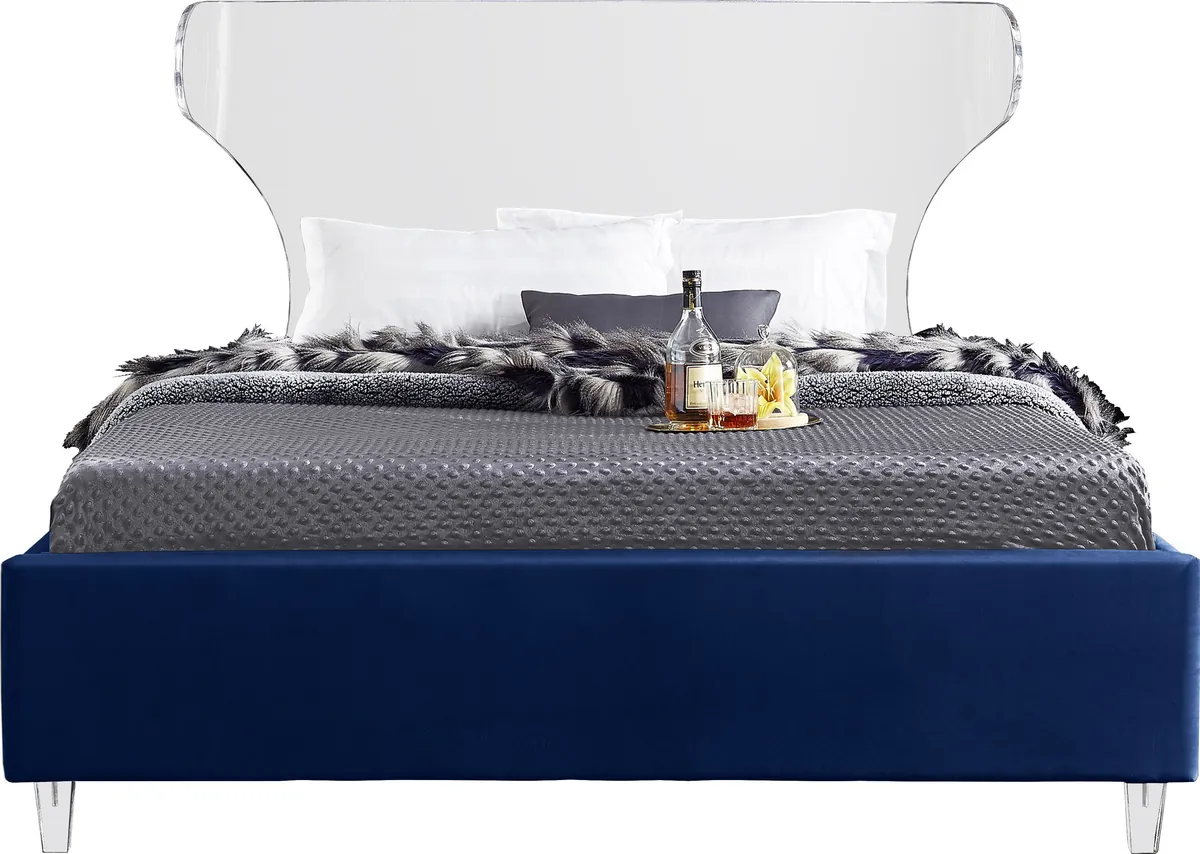 Ghost - Queen Bed - Navy