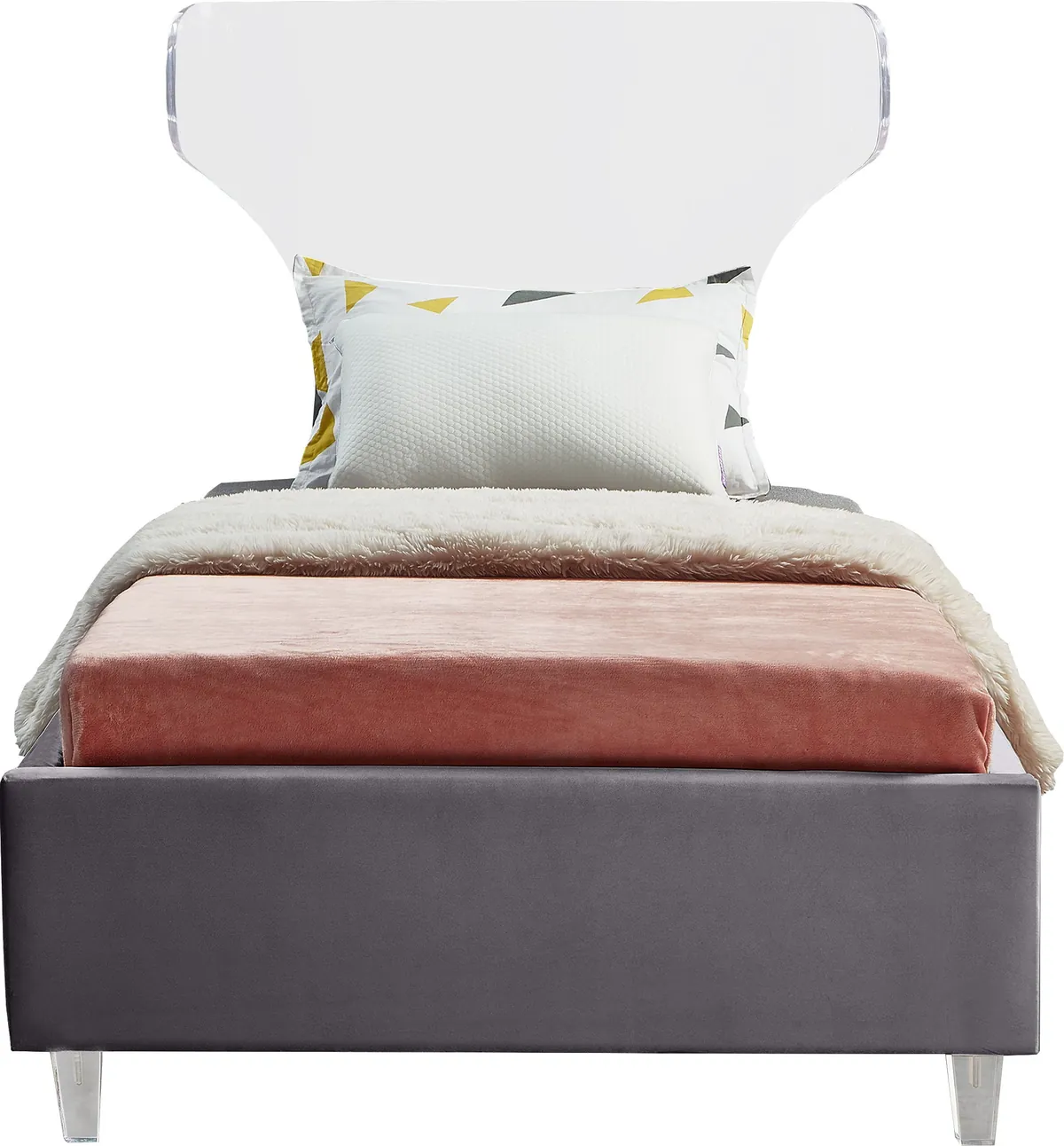 Ghost - Twin Bed - Gray