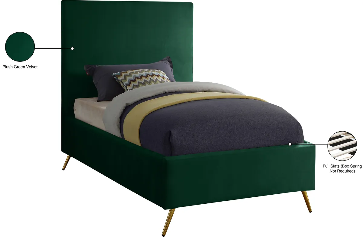 Jasmine - Twin Bed - Green