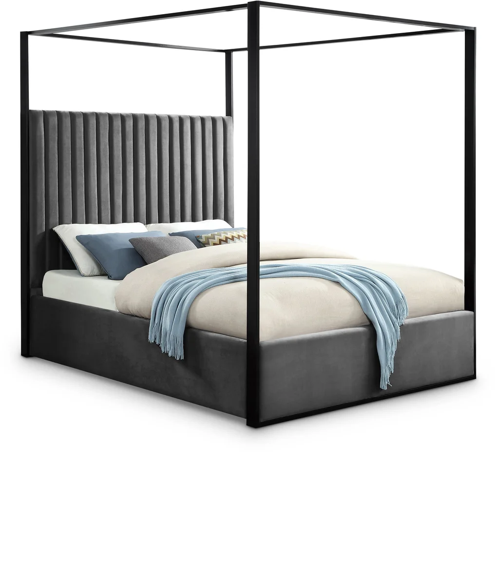 Jax - King Bed - Gray
