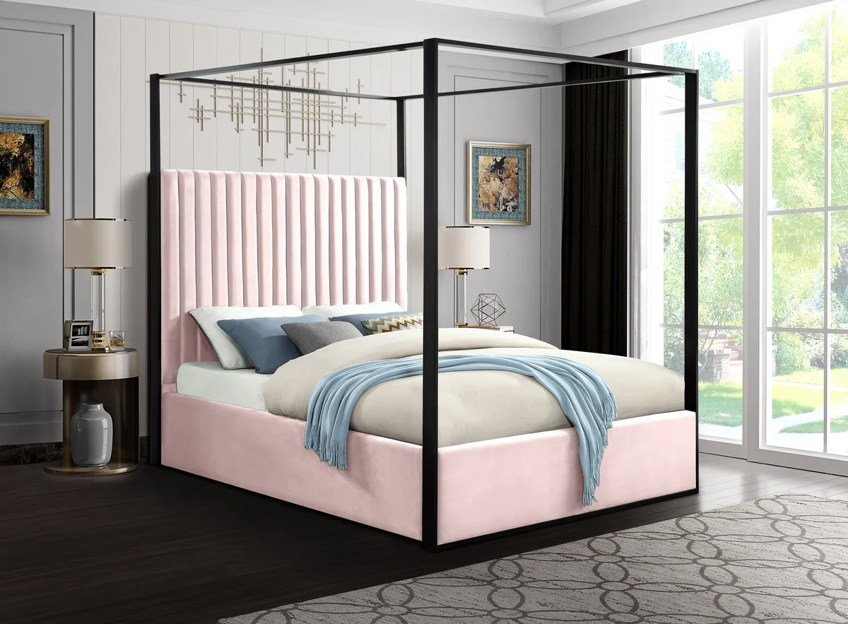 Jax - Queen Bed - Pink - View 2