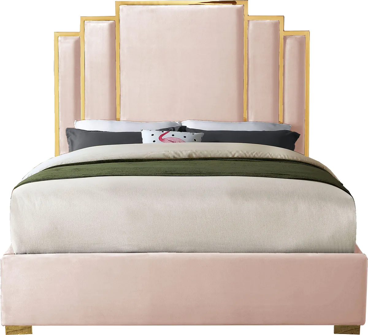 Hugo - King Bed - Pink