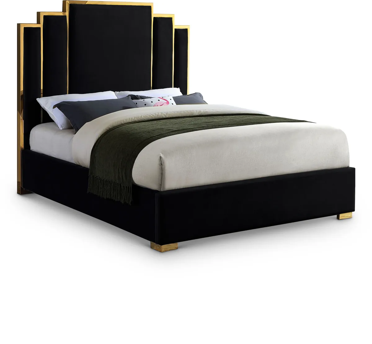Hugo - Queen Bed - Black