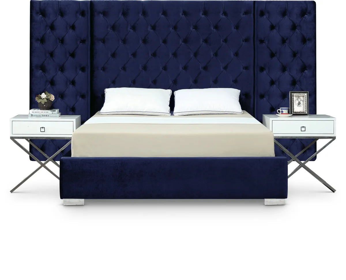 Grande - Queen Bed - Navy