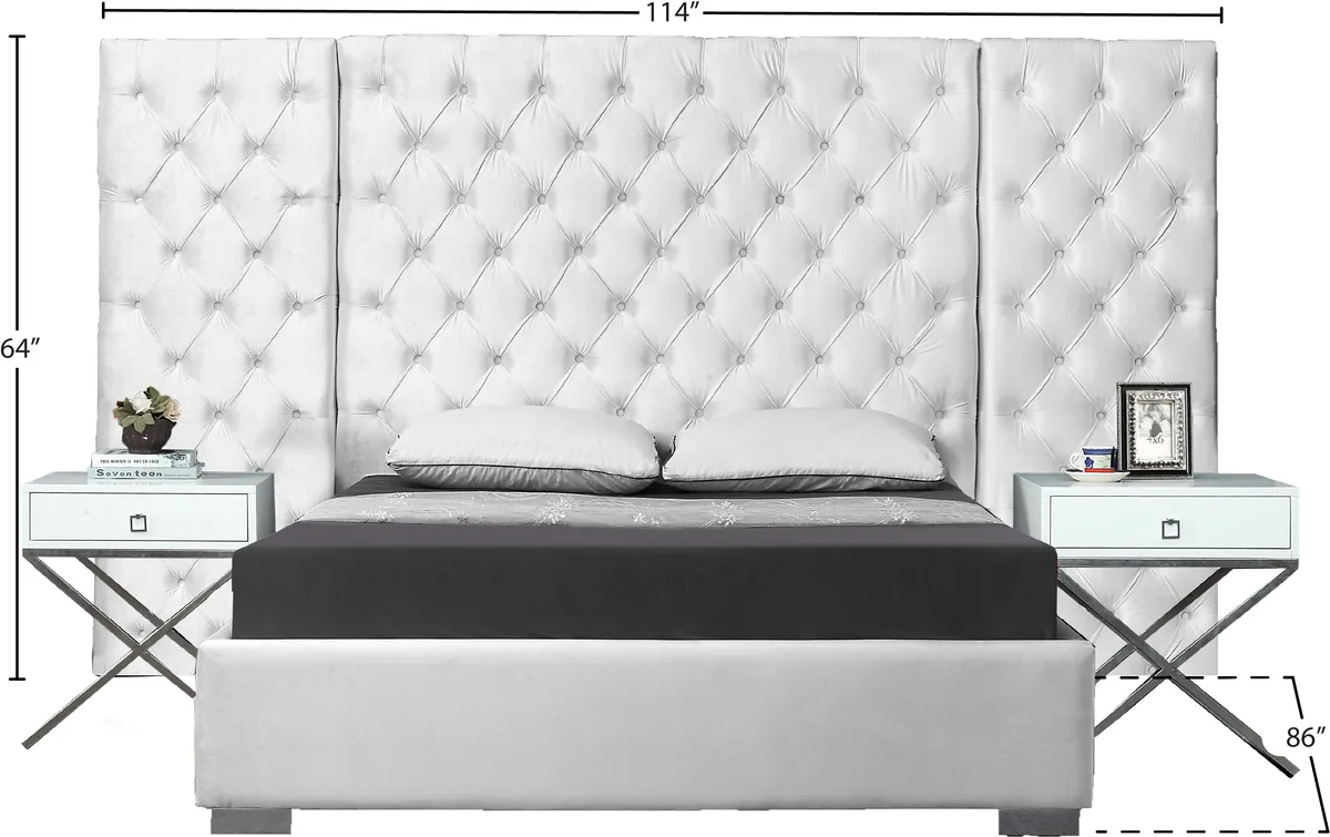 Grande - Queen Bed - White