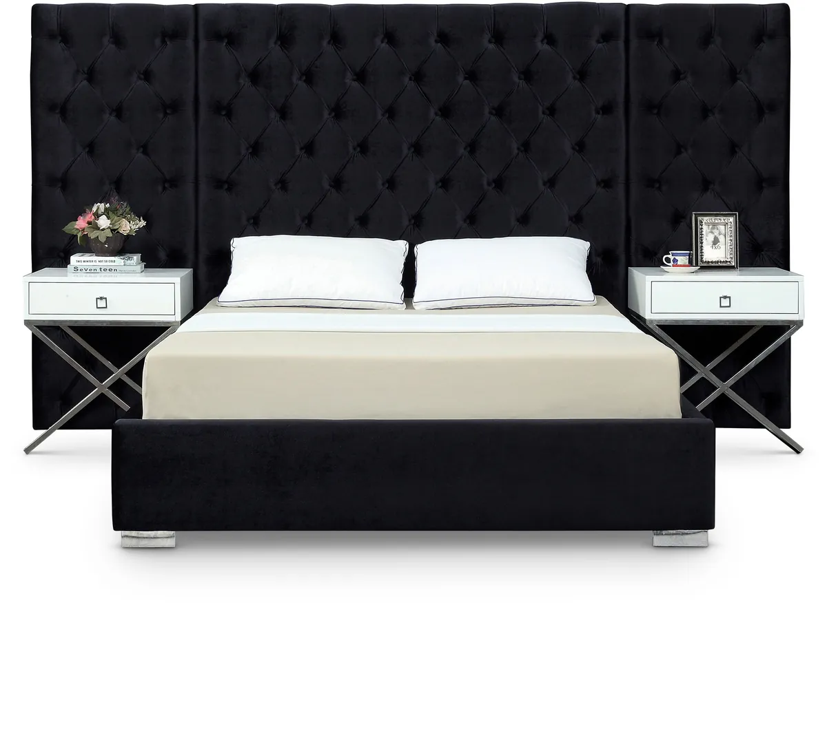 Grande - King Bed - Black