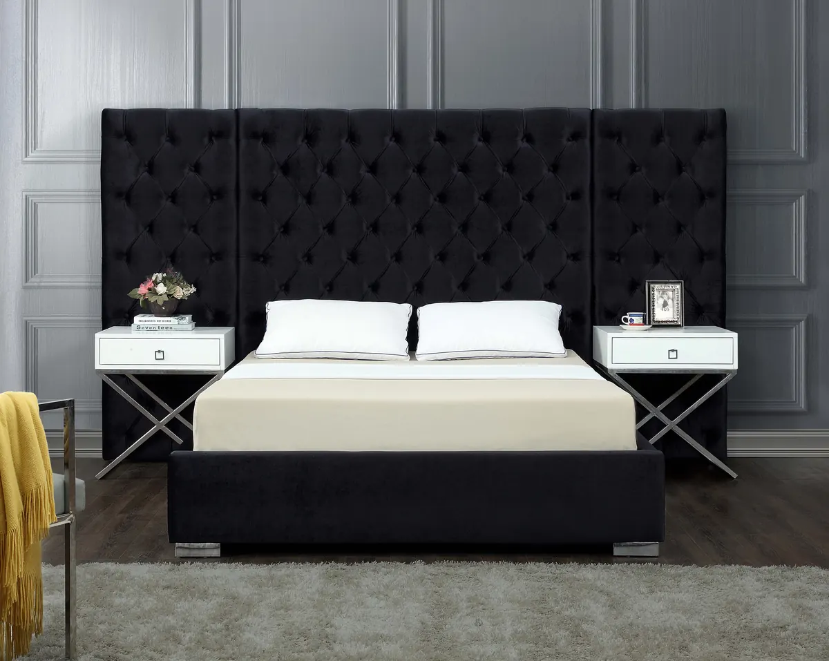 Grande - King Bed - Black - View 2