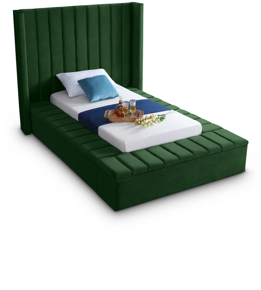 Kiki - Twin Bed - Green