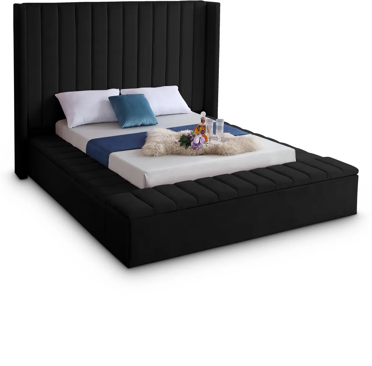 Kiki - Full Bed - Black